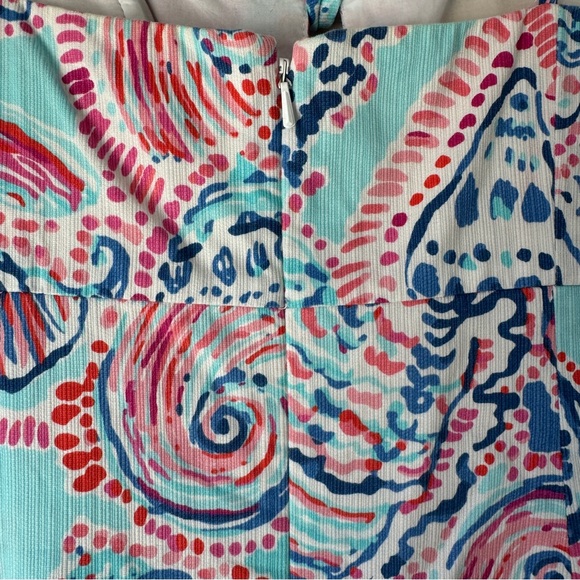 Lilly Pulitzer Mini Dress -Shell Pattern - Size 6 - Picture 4 of 6